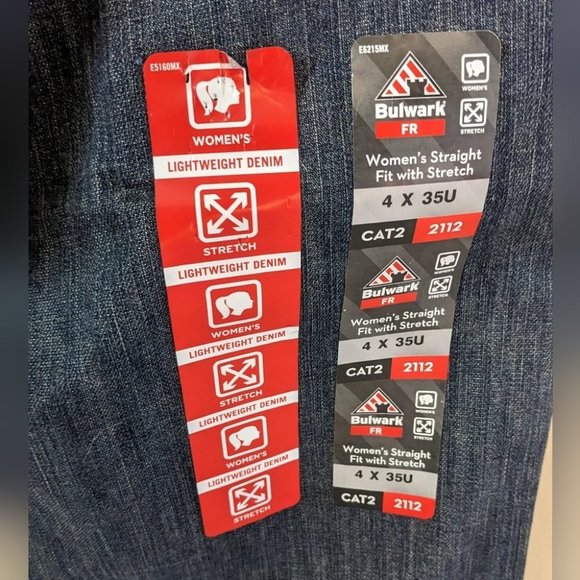 Bulwark FR Jeans 4 x  35U Fire Resistant Workwear - Picture 7 of 9